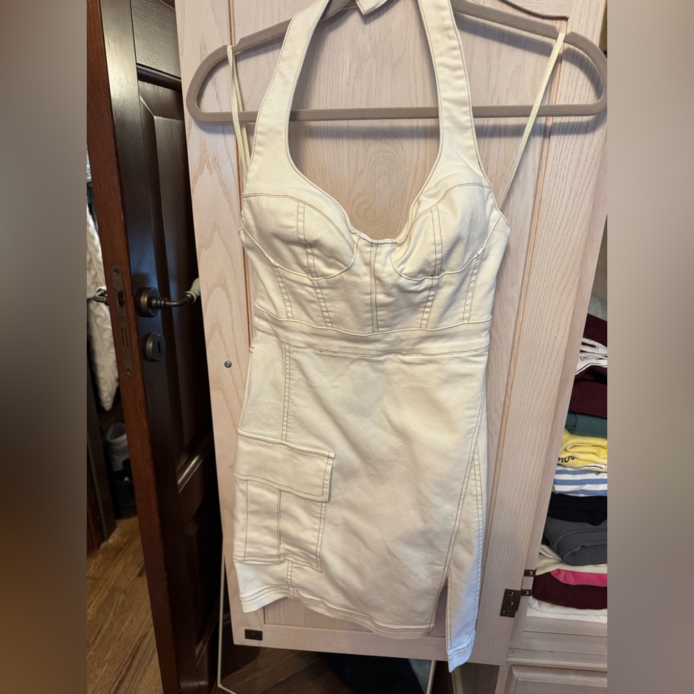 Urban Outfitters Halter denim Dress